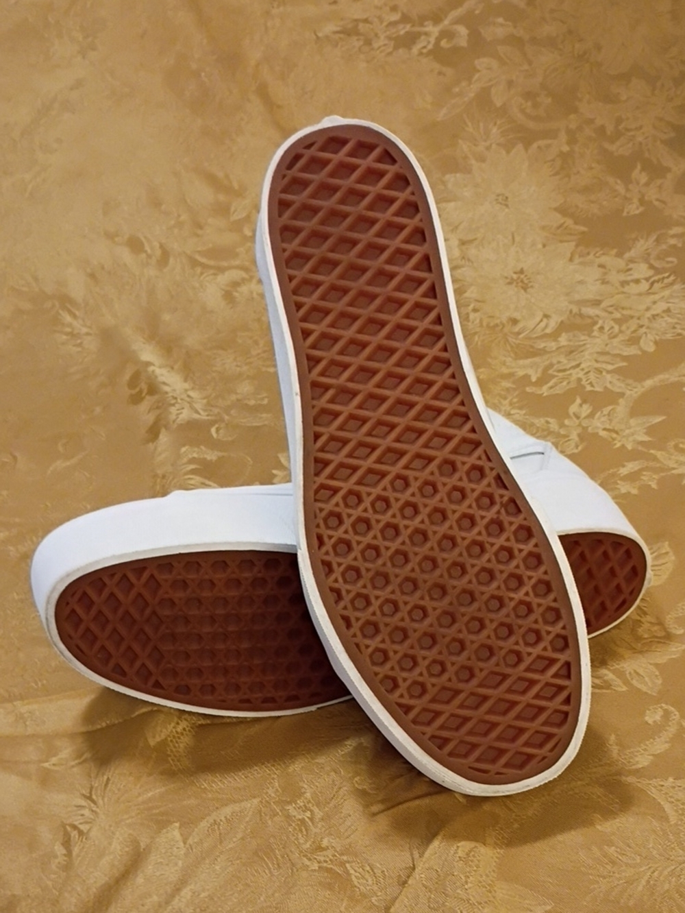 VANS Sk8-Hi Platform White Canvas High-Top Sneakers Women's 8.5 Men's 7.0 - Picture 10 of 10